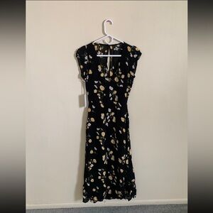 Reformation Wellfleet midi dress in Piazza